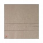 DUVET COVER KING L220XW230CM 200TC-PINTUCK STONE - Image 2