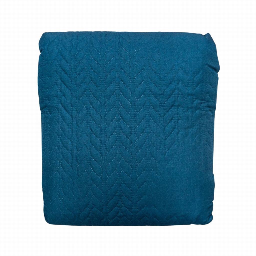 CQ2DPUQ5FDG.jpg PLAIN ULTRA SONIC QUILT 3PC-DARK GREEN - Image 1