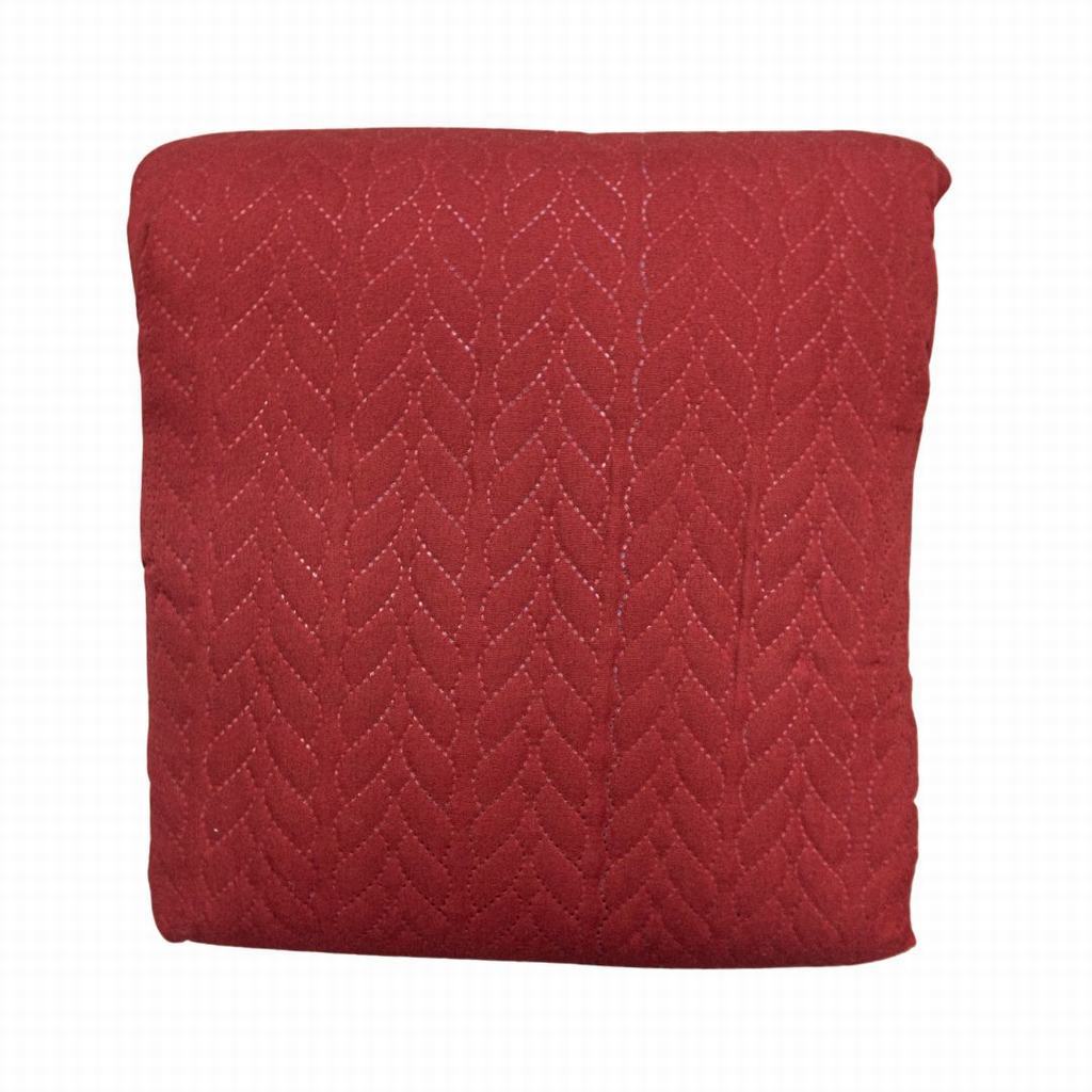 CQ2DPUQ5FR.jpg PLAIN ULTRA SONIC QUILT 3PC-RED - Image 1