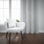 JENELLE LINED TAPED CURTAIN WHITE - Image 2
