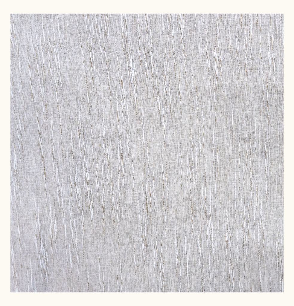 DC2DTSST5FST231-2.jpg TEXTURED STRIPE SHEER TAPED 500X218CM - STONE - Image 1