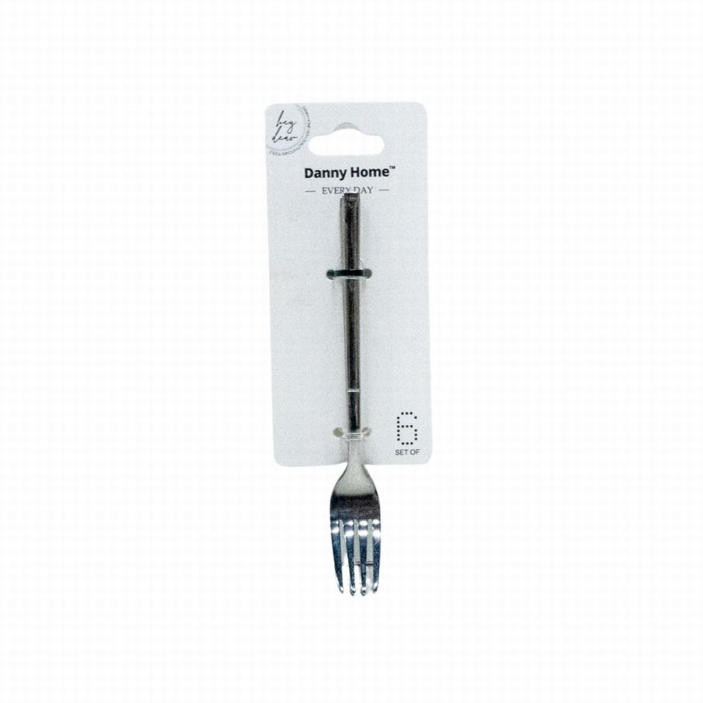 MB2D111886231.jpg DESSERT FORK SILVER 6PC - Image 1
