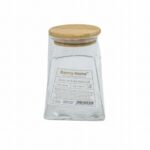 GLASS JAR WITH BAMBOO LID - Image 2