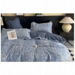 MICRO SATIN DUVET COVER KING - BOHEMIA BLUE - Image 2