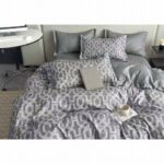 MICRO SATIN DUVET COVER QUEEN - ARABICA SLATE - Image 2