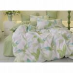 MICRO SATIN DUVET COVER QUEEN - EMERALD FOREST - Image 2
