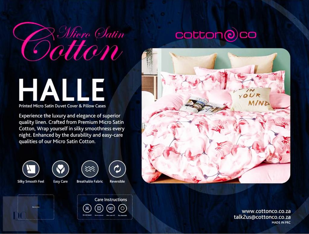 MSQDC5FHA231-1.jpg MICRO SATIN DUVET COVER QUEEN - HALLE - Image 1