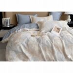 MICRO SATIN DUVET COVER SUPERKING - LES FEUILLES - Image 2