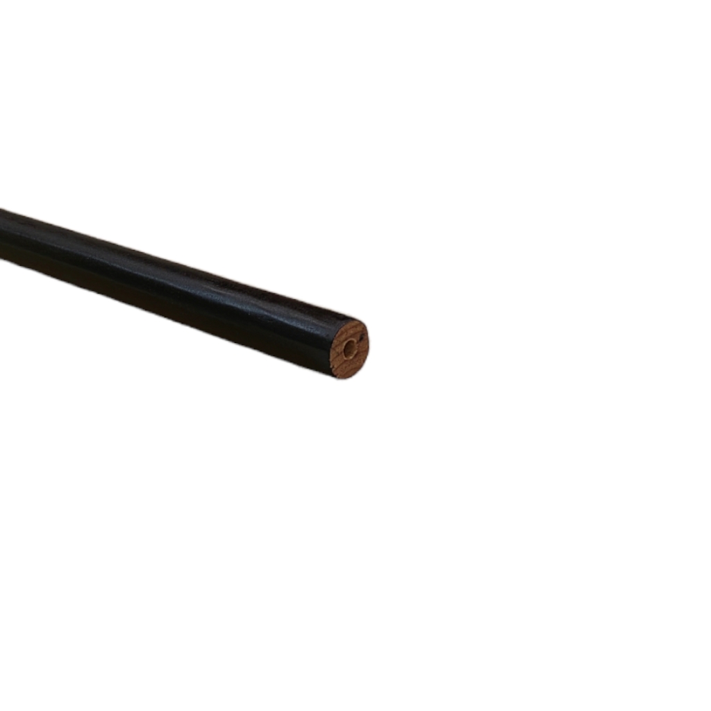 P092-2.jpg 1.5M 34MM WOODEN POLE - MAHOGANY - Image 1