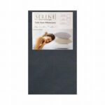 SERENE T186 POLYP STD PILLOW CASE CHARCOAL GREY