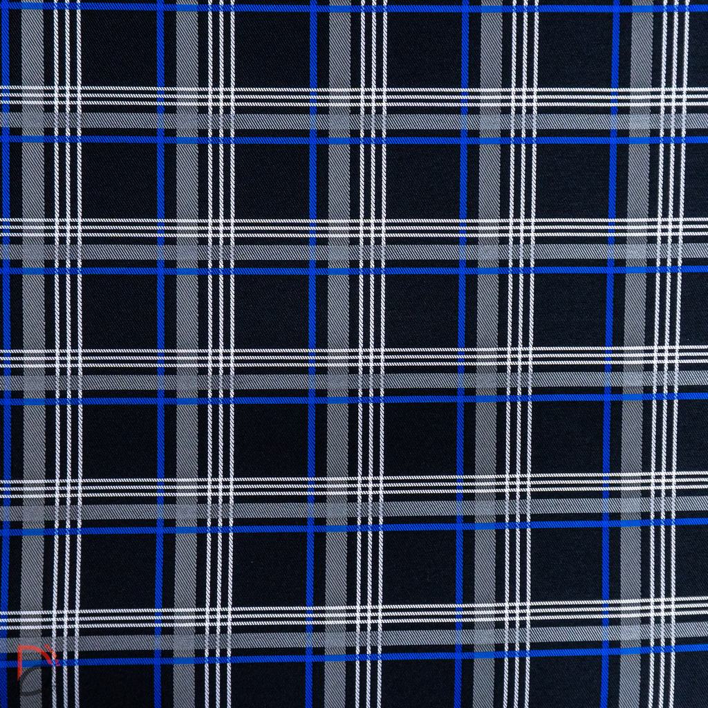 TARTAN5FBL.jpg 140CM TARTAN CAR UPHOLSTERY BLUE - Image 1