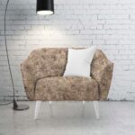 140CM RUSTICO UPHOLSTERY CARAMEL - Image 2