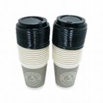 PAPER CUPS WITH LID 250ML 20PC - Image 2