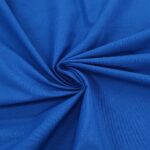PLAIN DYED COTTON CANVAS - ROYAL - Image 2