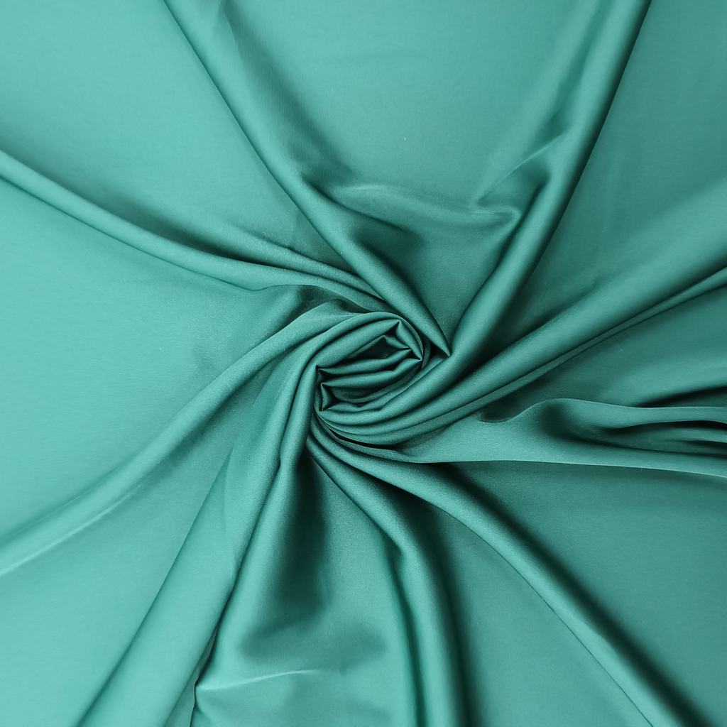 0605FBOTTLE20GREEN.jpg PLAIN ARMANI SATIN (150CM)(BOTTLE GREEN) - Image 1