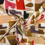 Printed Armani Satin 150cm - Image 2