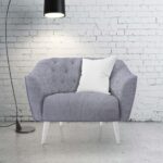 140CM JASPER UPHOLSTERY FORGED IRON - Image 2