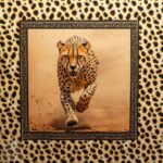 VELVET SCATTER 0.63cm PER PANEL - CHEETAH