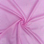 GINGHAM MEDIUM CHECK(145CM)(100%POLYESTER)+-75GSM - Image 2