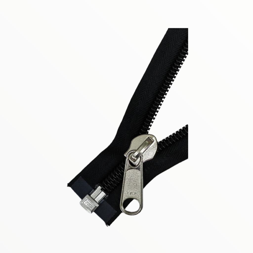 252D805FB.jpg 80CM YKK NO.10 HD ZIPS-BLACK - (580) - Image 1