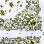 Digital Print Fior Ricci Satin