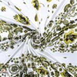 Digital Print Fior Ricci Satin - Image 2