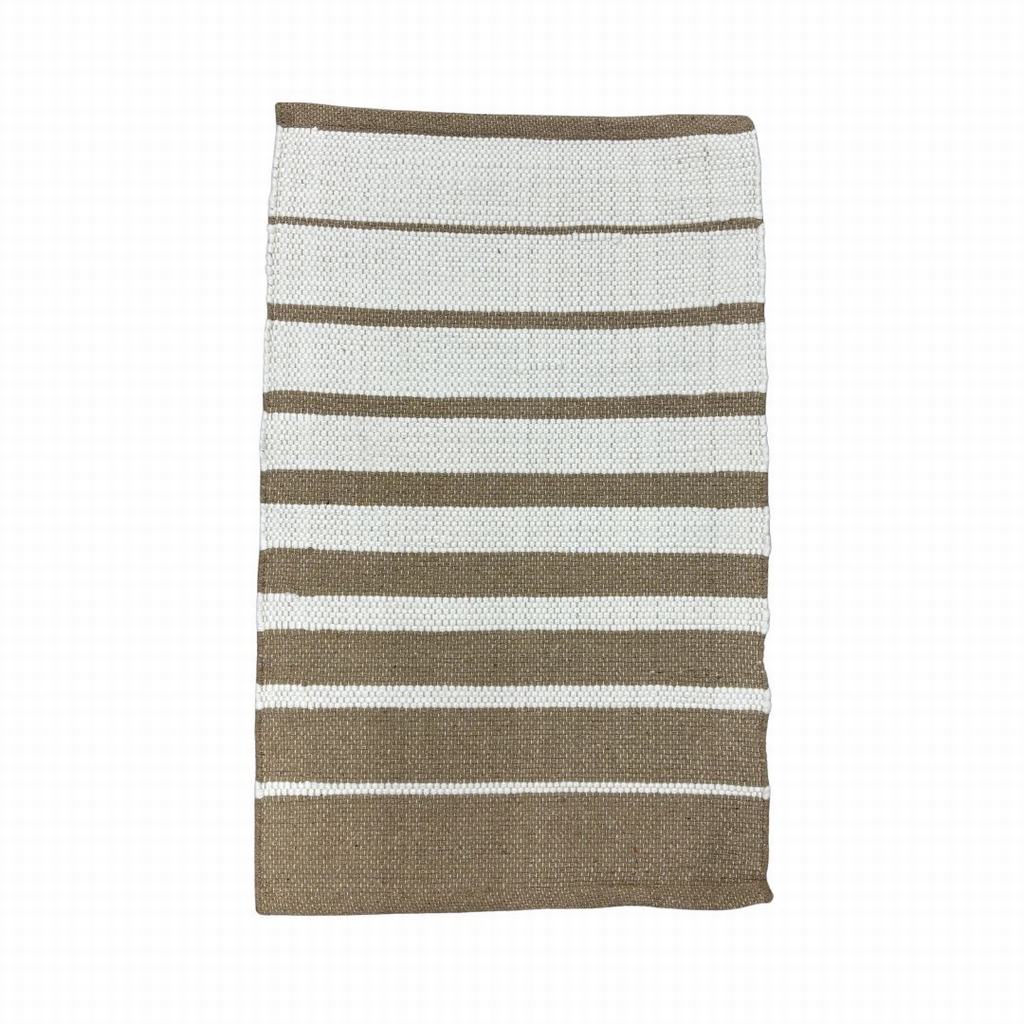50MSC5FBE231.jpg MULTISTRIPE CHINDI RUGS BEIGE - Image 1