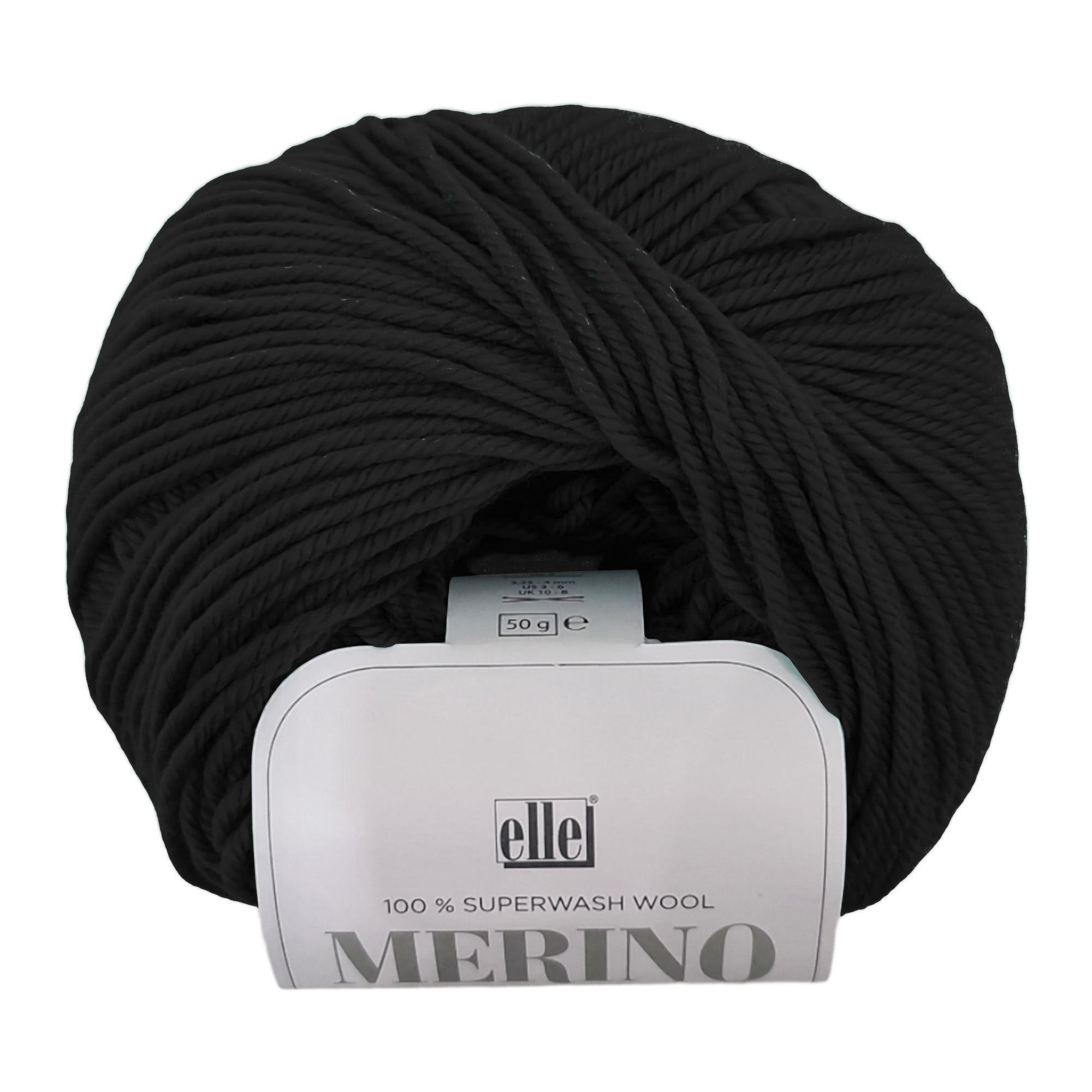 62175F017231-1.jpg MERINO DK 50G - BLACK - Image 1