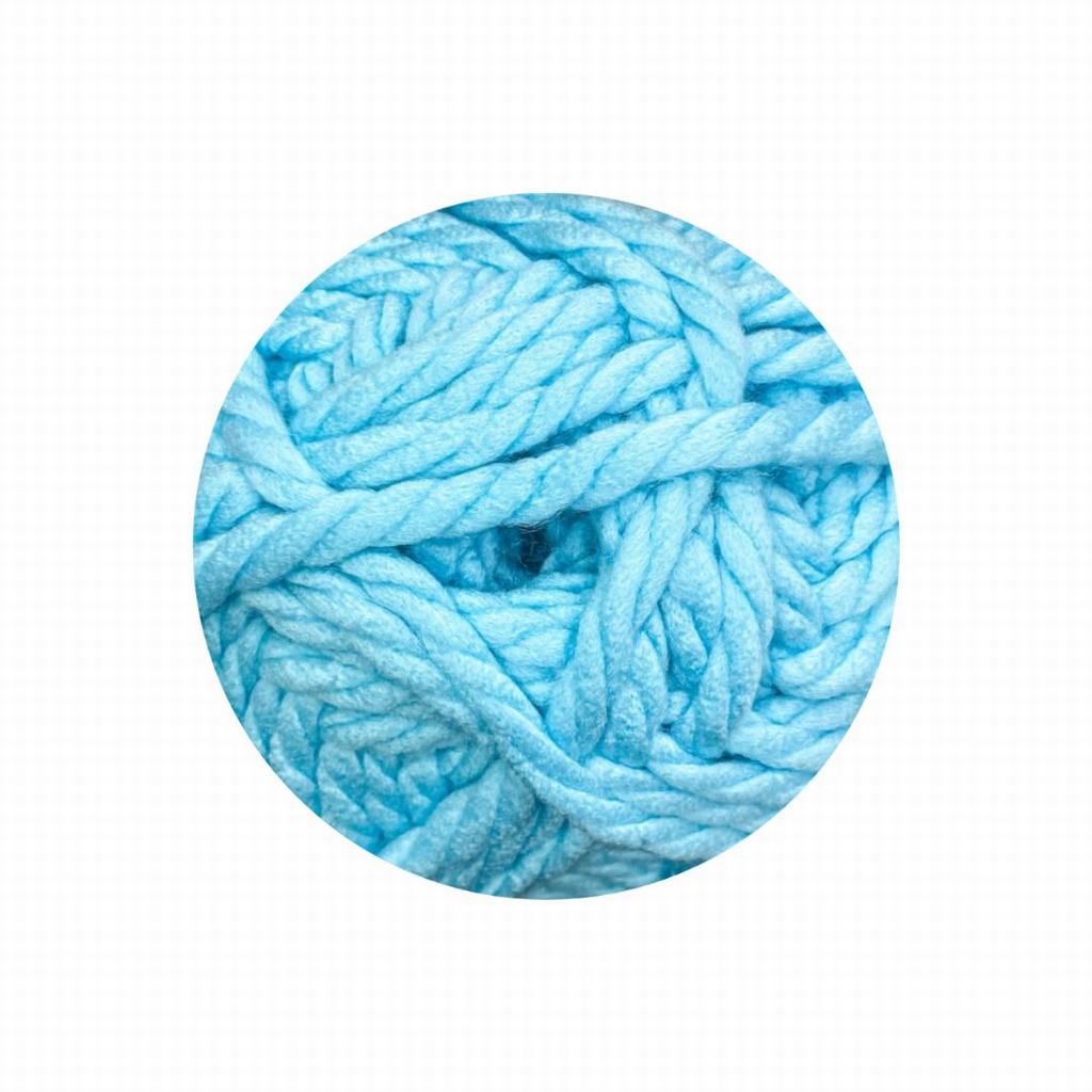 90045F027.jpg MEGA CHUNKY SOLID 300G-AQUA - Image 1