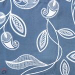 PASTE PRINT CURTAINS LINED EYELET 200X225 - CHARCOAL
