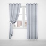 TEXTURED FOIL SHEER EYELET 500X220CM - Image 2