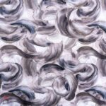 150CM DIGITAL FOIL DUTCHESS SATIN