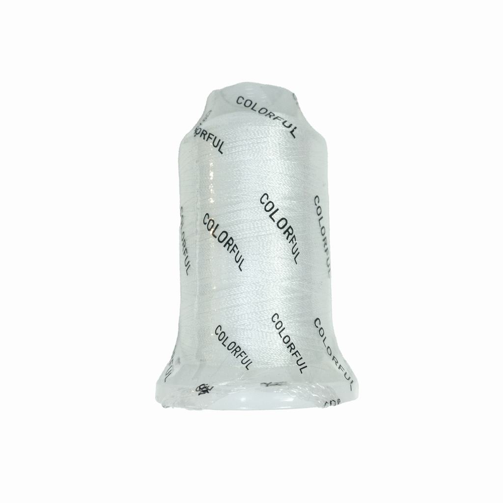 ETC5F1179231.jpg EMBROIDERY THREAD 1000M - WHITE - Image 1
