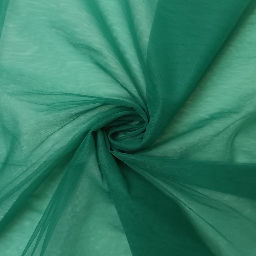 HAYAL5FBOTTLE20GREEN231-1.jpg 300CM QLTY TURKISH POLYESTER HAYAL TULLE - BOTTLE GREEN - Image 1