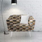 140CM BALDU UPHOLSTERY - BRICK - Image 2