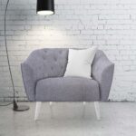 140CM Cobbles Upholstery-Sleet - Image 2