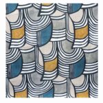 MOZAMBIQUE XIA XIA UPHOLSTERY 140CM OCEAN