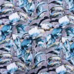 140CM SECRET GARDEN LINEN LAUREL BLUE