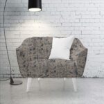 140CM PRINTED VINYL-WHITE - Image 2