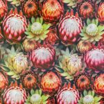150CM PRINTED VINYL - PROTEA ALL OVER