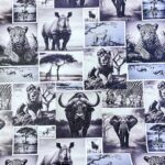 150CM PRINTED VINYL - VINTAGE SAFARI - Image 2
