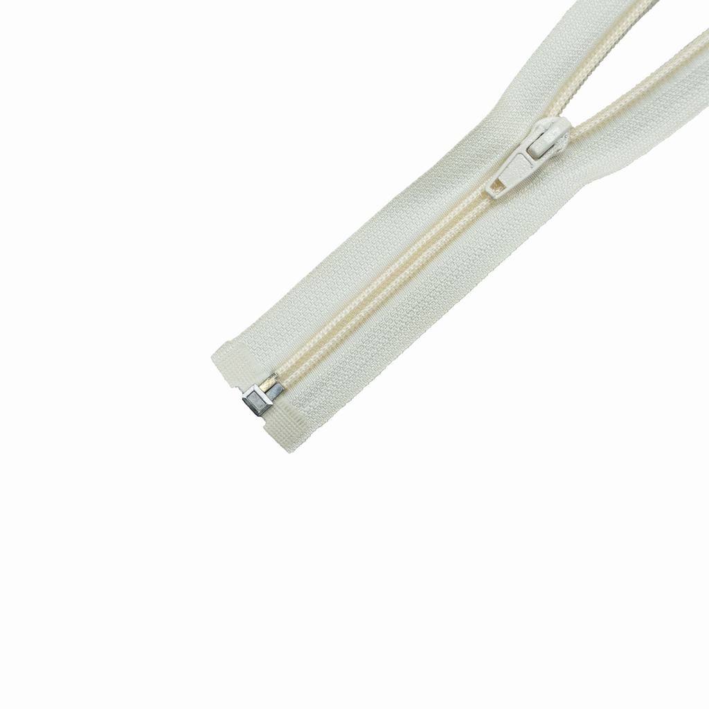 OEZ805FC231.jpg 80CM OPEN END ZIP - CREAM - (3) - Image 1