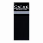 OXFORD 144 QUEEN FITTED SHEET - BLACK