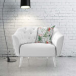 60 X 60 FLORAL TEXTURED SCATTER COVER + INNER-3 - Image 2