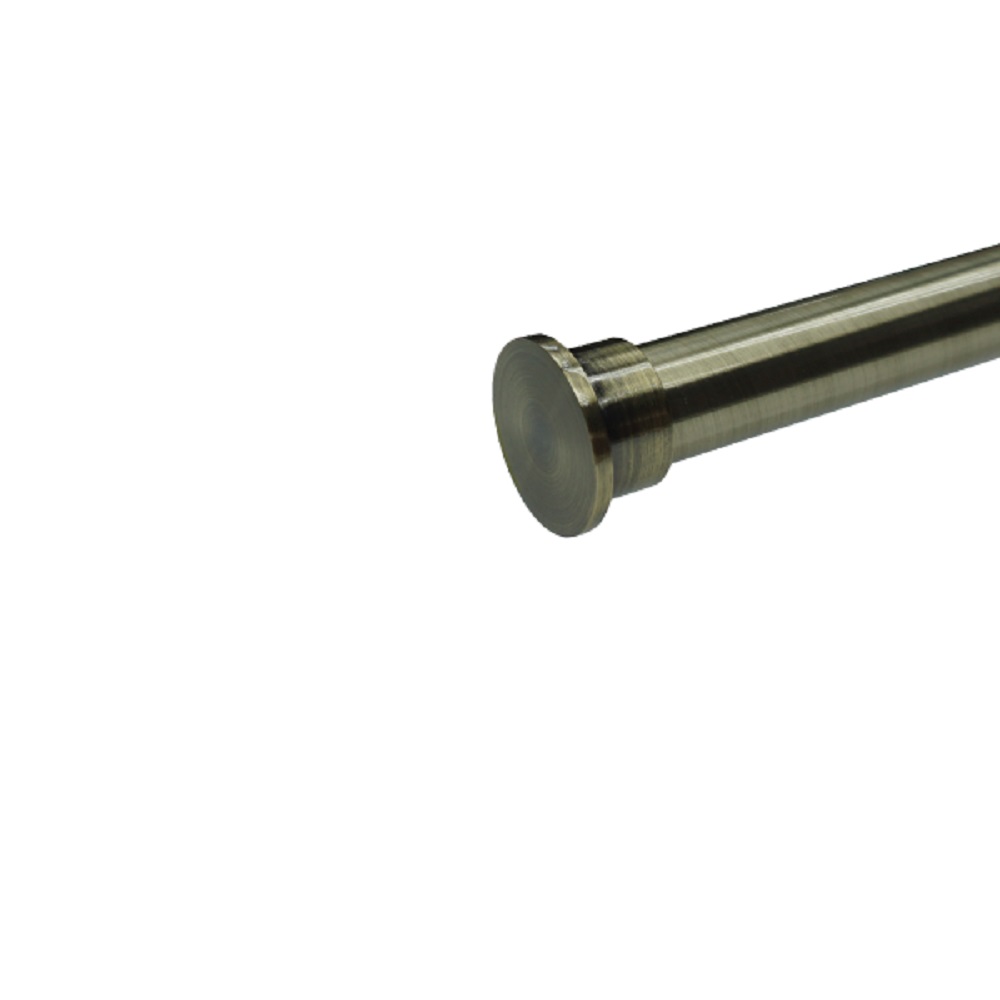 PAB036T231-1.jpg 25MM FLAT PVC END CAP 2PK - ANT.BRASS - Image 1