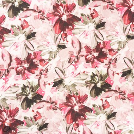 Printed Slub Linen