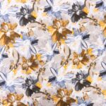 PRINTED SLUB LINEN