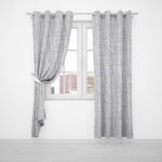 OBSCURA BLACKOUT EYELET CURTAIN 230X220 - MISTY - Image 2