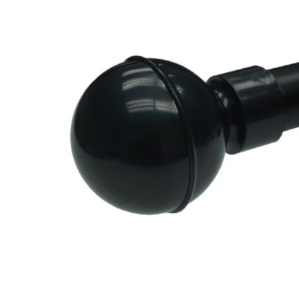 25MM FIN BALL PVC - BLACK