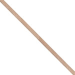 6MM RIBBON 27.4M - LIGHT BROWN